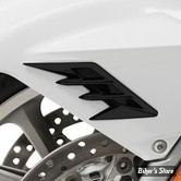 ENJOLIVEURS DE GARDE BOUE AVANT - SHOW CHROME / BIG BIKE PARTS - HONDA GOLDWING 1800 - FRONT FENDER VENT ACCENT - NOIR - 52-959BK