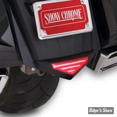 KIT FEUX DE POSITION DE GARDE BOUE ARRIÈRE - SHOW CHROME / BIG BIKE PARTS - HONDA GOLDWING 1800 - MARVEL LOWER RUN & BRAKE LIGHT  / CORPS : NOIR - 52-972BK
