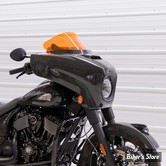 PARE BRISE - INDIAN CHIEFTAIN / ROADMASTER - KLOCK WERKS - ICE KOLOR FLARE WINDSHIELD - HAUTEUR : 10" - ORANGE ICE - KWW-04-0632