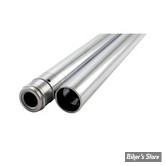 ECLATE N - PIECE N° 45 - TUBES DE FOURCHES 41MM - SOFTAIL 00/17 / FXDWG 00/05 / TOURING 97/08 - 22.875" - OEM 45930-00 - MCS - SHOW CHROME
