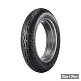 130/90-16 / 67H - AV - PNEU DUNLOP D404F X TT - CHAMBRE A AIR - FLANC NOIR