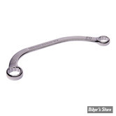 CLÉ DE 7/16" ET 1/2" - COURBE - IZELTAS CURVED BOX END WRENCH - TENG TOOLS