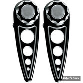 CLIGNOTANTS - BATTISTINIS CUSTOM CYCLES - LED - ARRIERE - ECLAIRAGE ROUGE - CABOCHON CLAIR - NOIR