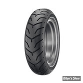 180/65B16 / 81H - AR - PNEU DUNLOP D407 NARROW WW TL - TUBELESS - FLANCS NOIR / LISERET BLANC