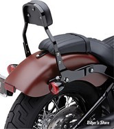 - KIT SISSY BAR DETACHABLE COBRA - SOFTAIL FLSTF 07/17 / FXST 06/09  - DETACHABLE BACKREST KITS - 11" - PROFILÉ CARRÉ - NOIR - 602-2022B