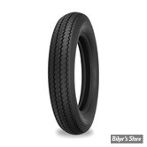 100/90H19 / 63H - AV - PNEU SHINKO E240 RENFORCE TL - TUBELESS - FLANCS NOIR 