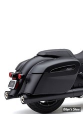 SILENCIEUX  COBRA - NH DUAL CUT SLIP-ON MUFFLERS - INDIAN CHIEFTAIN / ROADMASTER / CHALLENGER 14UP - NOIR - 5207B