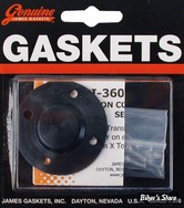 DOC A / 77 - Cache pour Arbre secondaire - Big Twin 4 vitesses 41-64 - OEM 36027-36 - Genuine James Gaskets - Noir