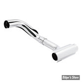 COLLECTEURS SUPERTRAPP : ADAPTATEUR FLTRX/FLHX 2010 - CROSSOVER ADAPTATOR KIT - CHROME