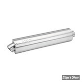 SILENCIEUX SUPERTRAPP - SUPERLIGHT SERIE - 4" DISQUES INTERNES - LONGUEUR : 19" - DIAMETRE D'ENTREE : 1 3/4" - INOX