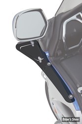 DEFLECTEURS D'AIR SUPÉRIEUR - SHOW CHROME / BIG BIKE PARTS - HONDA GOLDWING 01/17 - Upper Wind Deflector - FUMÉ - 52-665U