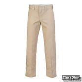 PANTALON - DICKIES - 873 - SLIM STRAIGHT WORK PANTS - COULEUR : KAKI 