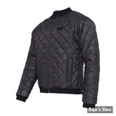 VESTE - KNOX - QUILTED MKII - NOIR - TAILLE S