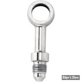 BANJO AN3 - DIAMETRE : 3/8" / 10MM - ORIENTATION : 0° - CHROME - GOODRIDGE - 