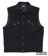 GILET SANS MANCHE - LOSER MACHINE COMPANY - KINGSWAY III - NOIR - TAILLE M