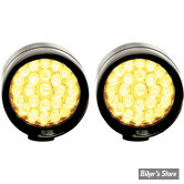 CLIGNOTANT A LEDS - LAZERSTAR LIGHTS - MICRO B POINT - LED - NOIR - ECLAIRAGE : ORANGE