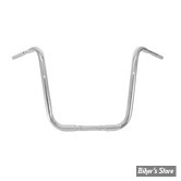 GUIDON 32MM SUR RISERS 25.40MM / GUIDON APEHANGER - HAUTEUR : 40,50CM / 16" - BURLY BRAND - 1.25" Gorilla Apes - CHROME - B12-1503C