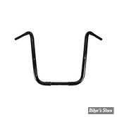 GUIDON 32MM SUR RISERS 25.40MM / GUIDON APEHANGER - HAUTEUR : 45,70CM / 18" - BURLY BRAND - 1.25" Gorilla Apes - NOIR - B12-1504B