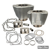 ECLATE G - PIECE N° 22A - 883 EN 1200 - KIT DE CONVERSION 883CC EN 1200CC - 9.4:1 - S&S - SILVER - 910-0688