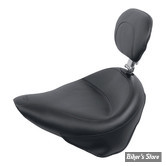 - SELLE MUSTANG - WIDE TOURING WITH RIDER BACKREST - SOFTAIL 05/17 - NOIR AVEC DOSSIER - 79487