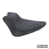 - SELLE MUSTANG - WIDE TRIPPER SOLO SEAT - SOFTAIL FXS 11/13 / FLS12/17 - MOTIFS DIAMANT - NOIR - 13" - 76762