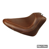 - SELLE MUSTANG - WIDE TRIPPER SOLO SEAT - SOFTAIL FXS 11/13 / FLS12/17 - SMOOTH - MARRON - 13" - 76764