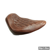 - SELLE MUSTANG - WIDE TRIPPER SOLO SEAT - SOFTAIL FLST 00/15 - DIAMOND STITCH - MARRON - 76816