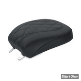 - SELLE MUSTANG - WIDE TRIPPER SOLO SEAT - SOFTAIL 00/06 150MM - DIAMOND - NOIR : POUF PASSAGER - 10" - 76803
