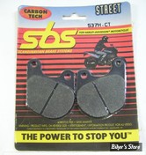 PLAQUETTES - 44098-77 - 44032-79 - SBS 2 - STREET CARBON TECH ORGANIC - 537H-CT