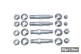 ECLATE M - PIECE N° 17 / 18 - KIT GOUJON D AMORTISSEUR - SPORTSTER 56/74 - INFERIEUR / SUPERIEUR - OEM 54516-72 / 54515-56 / B - ZINC