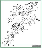  ECLATE N - PIECE N° 00 - PIECES DE GENERATRICE - SPORTSTER 1954 / E1981