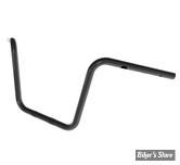 GUIDON 32mm SUR RISERS 25.40MM - HAUTEUR : 40.50CM / 16"- MAGNUM - 1-1/4" Caliber Handlebar - Ape Hanger - SOFTAIL 2025UP - NOIR BRILLANT - 4HB-2116