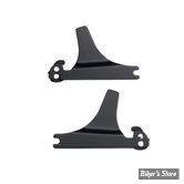 -  PLAQUES DE SISSY BAR DETACHABLES - OEM 54258-10 / 54258-10A - Noir brillant