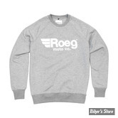 SWEAT SHIRT - ROEG - SHAWN - GRIS - TAILLE S