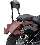 KIT SISSY BAR DETACHABLE COBRA - SOFTAIL 07-17 FLSTF / 06-10 FXST/S/B  - DETACHABLE BACKREST KITS - 14" - NOIR - 602-2042B