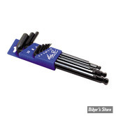 JEU DE CLEFS ALLEN - TAILLES METRIC - BALL-END ALLEN HEAD TOOL SET METRIC - MOTION PRO