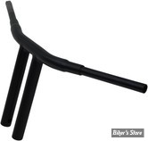 38MM - 1 1/2" - GUIDON DRAG SPECIALTIES - BIG BUFFALO - T-BAR - HAUTEUR : 30.50 CM - NOIR MAT