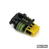 CONNECTEUR DELPHI - OEM 72064-06 - CAPTEUR DE VITESSE / KLAXON - MALE - ND-15336029-B