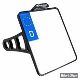 GERMANY - PLAQUE LATERALE - SPORTSTER 05/21 - HEINZ BIKES - SLIP-INN À LED - FORMAT : 180 X 200 MM - NOIR - HBSKZ-XL