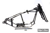 ECLATE O - PIECE N° 45A - KIT CADRE ET FOURCHE - ANGLE DE COLONNE 30° - 1946/1947 FL/UL/U - FOURCHE : NOIR - Replica Knucklehead "Bull Neck" Frame Assembly