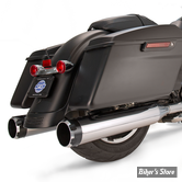 - SILENCIEUX S&S - MK45 4 1/2" PERFORMANCE MUFFLERS - TOURING 95/16 - CHROME - EMBOUTS THRUSTER NOIR - 550-0619