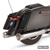 SILENCIEUX S&S - MK45 4 1/2" PERFORMANCE MUFFLERS - TOURING 95/16 - CHROME - EMBOUTS THRUSTER CHROME - 550-0620
