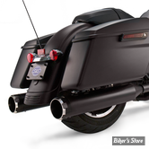 SILENCIEUX S&S - MK45 4 1/2" PERFORMANCE MUFFLERS - TOURING 95/16 - NOIR - EMBOUTS THRUSTER NOIR - 550-0621