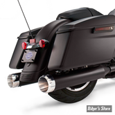 - SILENCIEUX S&S - MK45 4 1/2" PERFORMANCE MUFFLERS - TOURING 95/16 - NOIR - EMBOUTS Thruster CHROME - 550-0622