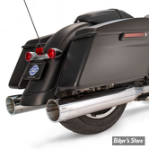 - SILENCIEUX S&S - MK45 4 1/2" PERFORMANCE MUFFLERS - TOURING 95/16 - CHROME - EMBOUTS TRACER CHROME - 550-0624