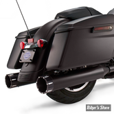 - SILENCIEUX S&S - MK45 4 1/2" PERFORMANCE MUFFLERS - TOURING 95/16 - NOIR - EMBOUTS TRACER NOIR - 550-0625