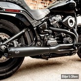  ECHAPPEMENT - S&S - SOFTAIL M8 FXBB / FXLR / FXFB / FLDE / FLSL / FLSB / FLHC - SUPERSTREET 2 EN 1 - NOIR / EMBOUT NOIR - 550-0789B