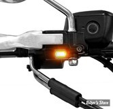 1 - CLIGNOS ZIEGLER - BELOW BAR LED - SOFTAIL 15UP / TOURING 09/16 - 1 FONCTION CLIGNOTANT - TAILLE : # 5 - NOIR