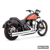 ECHAPPEMENT HOMOLOGUE - SOFTAIL 12/16- THORCAT / VANCE & HINES - BIGSHOTS LONG 2 EN 2  - HOMOLOGUE ECE - CHROME 