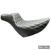 - SELLE DUO - SPECIAL GRANDES JAMBES - SOFTAIL FXLR / FXLRS / FLSB - LE PERA - TAILWHIP DADDY LONG LEGS - NOIR / COUTURES : VERTE 